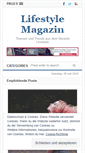 Mobile Screenshot of lifestyle-magazin.net